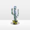 Cactus in mosaico mini - COLORADO GREENBLUE - Vista frontale