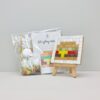 Kit creativo in mosaico mini - HAMBURGER - Confezione e campione