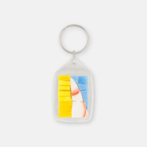 Portachiavi in mosaico rettangolare - SAILING - Vista frontale